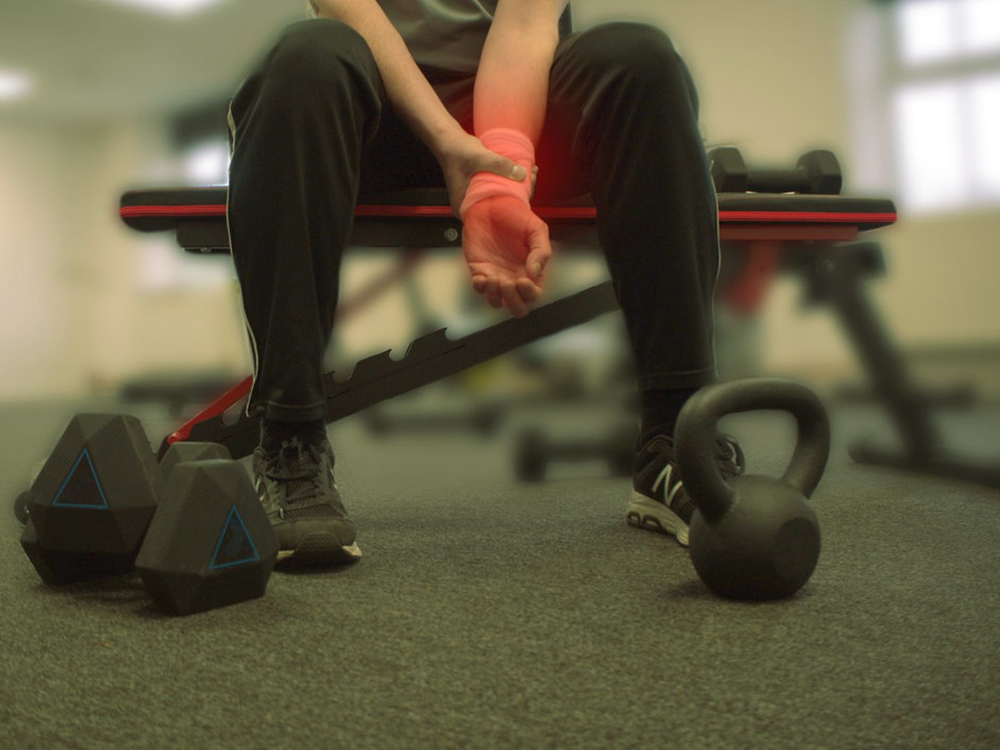 Gym photo: weights floor